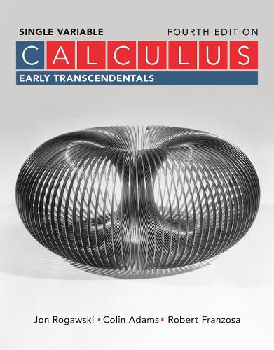 Calculus: Early Transcendentals Single Variable