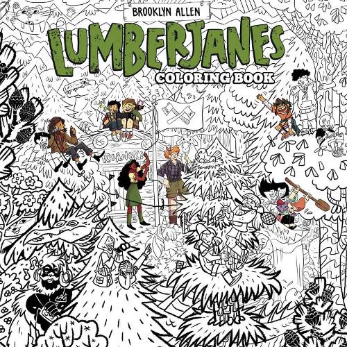 Cover image for Lumberjanes Coloring Book
