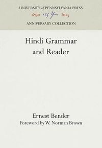 Cover image for Hindi Grammar and Reader