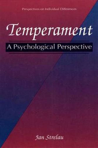 Cover image for Temperament: A Psychological Perspective