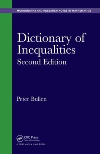 Cover image for Dictionary of Inequalities