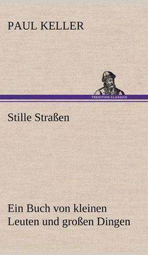 Cover image for Stille Strassen