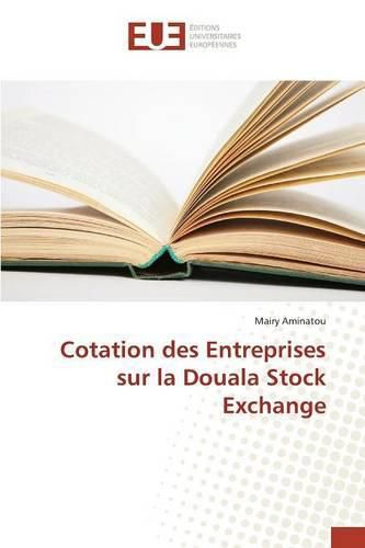 Cover image for Cotation des entreprises sur la douala stock exchange