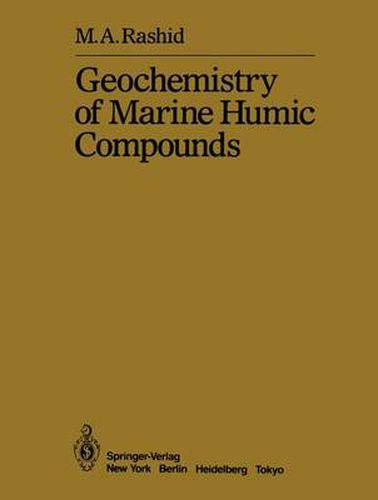 Cover image for Geochemistry of Marine Humic Compounds