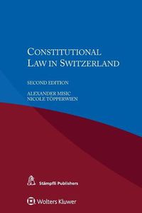 Cover image for Constitutional Law in Switzerland