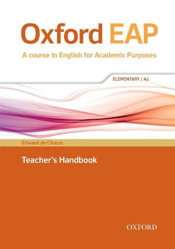 Oxford EAP: Elementary/A2: Teacher's Book, DVD and Audio CD Pack