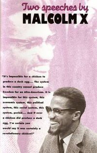 Cover image for Two Speeches by Malcolm X