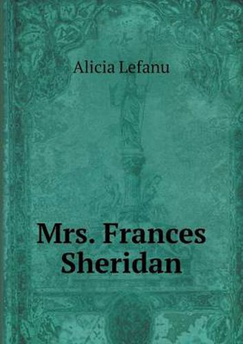 Cover image for Mrs. Frances Sheridan