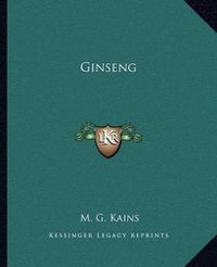 Cover image for Ginseng