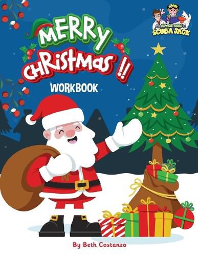 Cover image for Christmas Activity Workbook for Kids 2-6