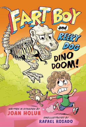 Cover image for Fart Boy and Reeky Dog: Dino Doom!