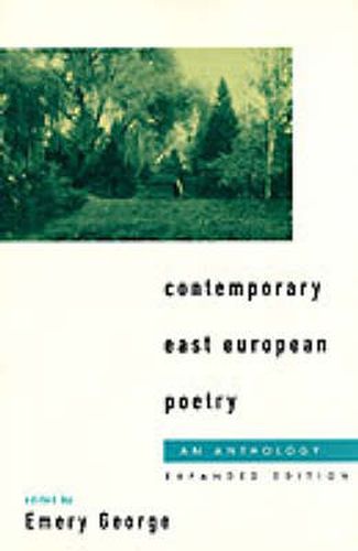 Cover image for Contemporary East European Poetry: An Anthology