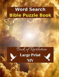 Cover image for Word Search Bible Puzzle