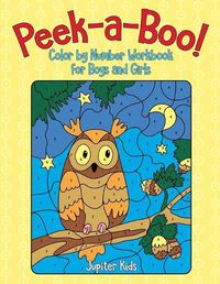 Cover image for Peek-a-Boo! Color by Number Workbook for Boys and Girls