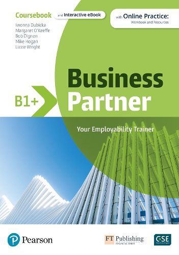 Cover image for Business Partner B1+ Coursebook & eBook with MyEnglishLab & Digital Resources