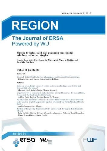 Cover image for Urban Freight, land use planning and public administration strategies