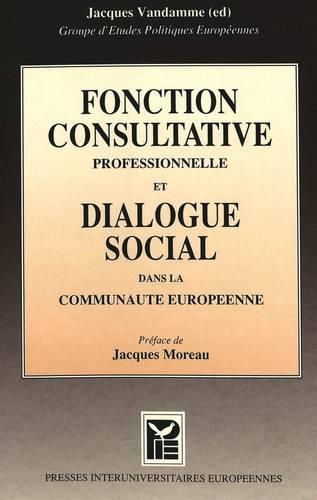 Cover image for Fonction Consultative Prof.