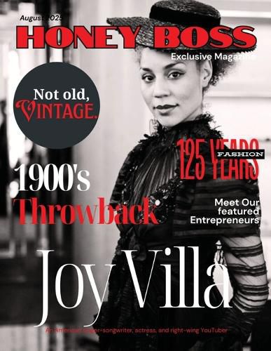 Cover image for August Honey Boss Lux Magazine Vintage Issue