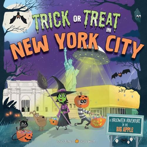 Cover image for Trick or Treat in New York City: A Halloween Adventure in the Big Apple