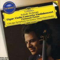 Cover image for Elgar Violin Concerto In B Minor Chausson Poeme