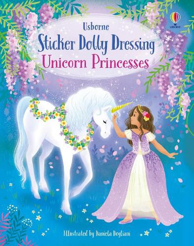 Cover image for Sticker Dolly Dressing Unicorn Princesses