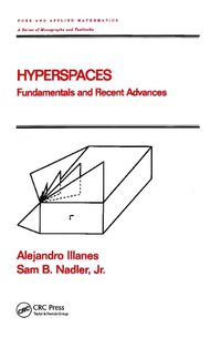 Cover image for Hyperspaces: Fundamentals and Recent Advances