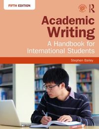 Cover image for Academic Writing: A Handbook for International Students