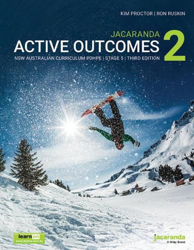 Cover image for Jacaranda Active Outcomes 2 3e NSW Ac Personal Development, Health and Physical Education Stage 5 LO & print