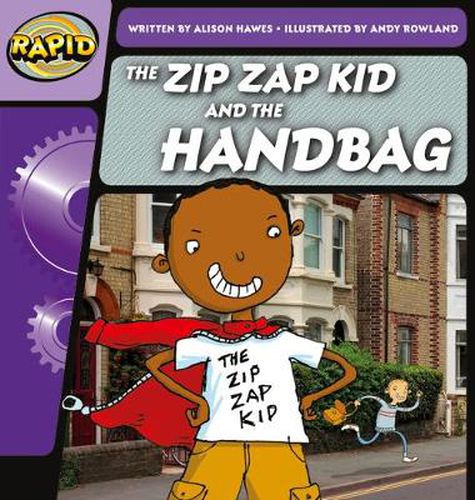 Cover image for Rapid Phonics Step 1: The Zip Zap Kid and the Handbag (Fiction)