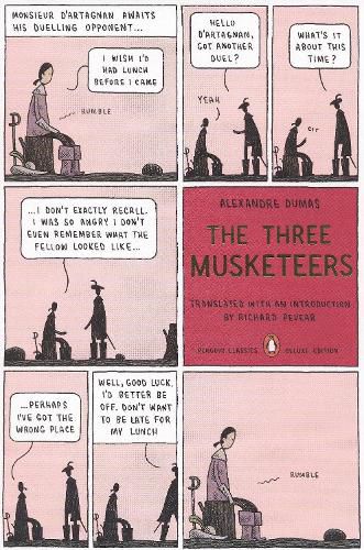 Cover image for The Three Musketeers: (Penguin Classics Deluxe Edition)