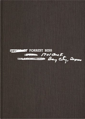 Cover image for Forrest Bess