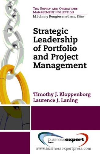 Cover image for Strategic Leadership of Portfolio and Project Management