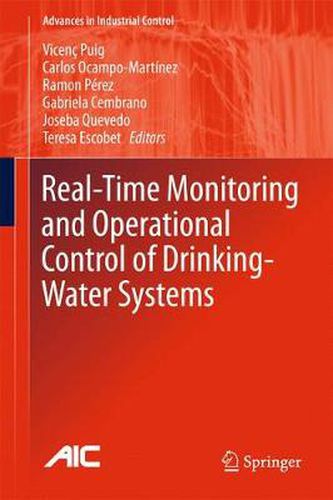 Real-time Monitoring and Operational Control of Drinking-Water Systems