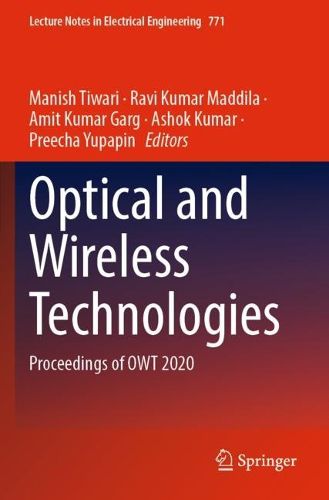 Cover image for Optical and Wireless Technologies: Proceedings of OWT 2020
