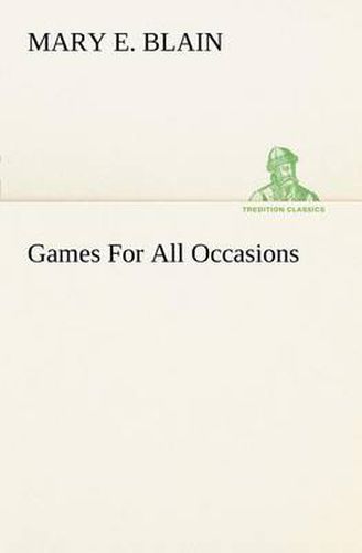 Cover image for Games For All Occasions