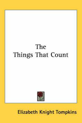 Cover image for The Things That Count