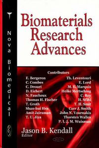 Cover image for Biomaterials Research Advances