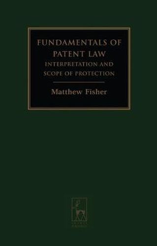 Cover image for Fundamentals of Patent Law: Interpretation and Scope of Protection