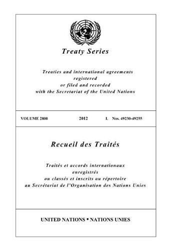 Treaty Series 2800 (English/French Edition)