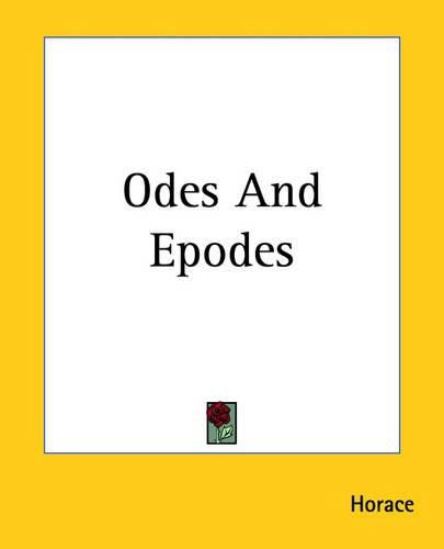 Cover image for Odes And Epodes