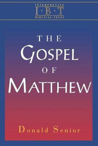 Cover image for Interpreting Biblical Texts: Gospel of Matthew