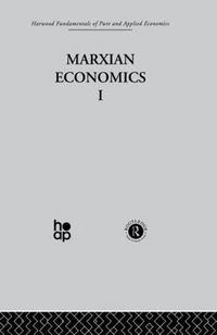 Cover image for U: Marxian Economics I