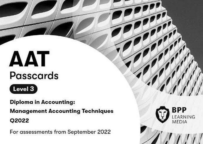 AAT Management Accounting Techniques: Passcards