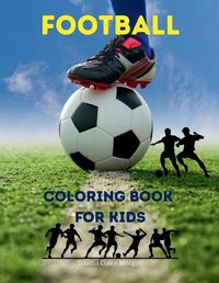 Cover image for Football Coloring Book for Kids