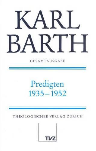 Cover image for Karl Barth Gesamtausgabe: Band 26: Predigten 1935-1952