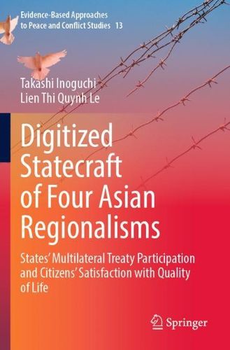 Cover image for Digitized Statecraft of Four Asian Regionalisms