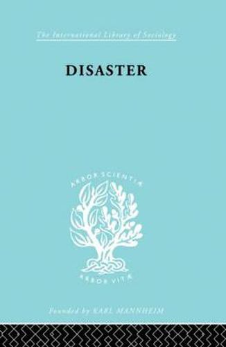 Cover image for Disaster: A Psychological Essay