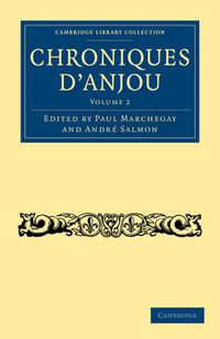 Cover image for Chroniques d'Anjou