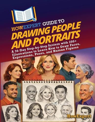 Cover image for HowExpert Guide to Drawing People and Portraits