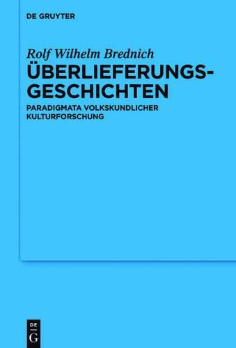 Cover image for UEberlieferungsgeschichten